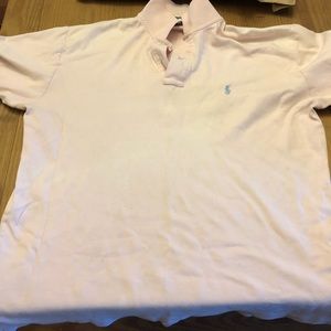 Pink Ralph Lauren polo size medium